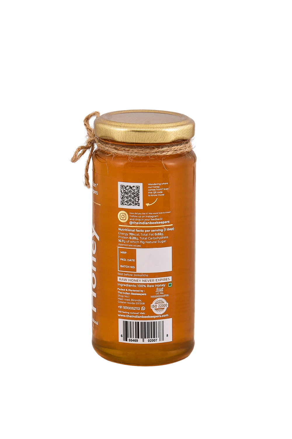 Moringa Honey-Foothills of Kodaikanal- 325gm