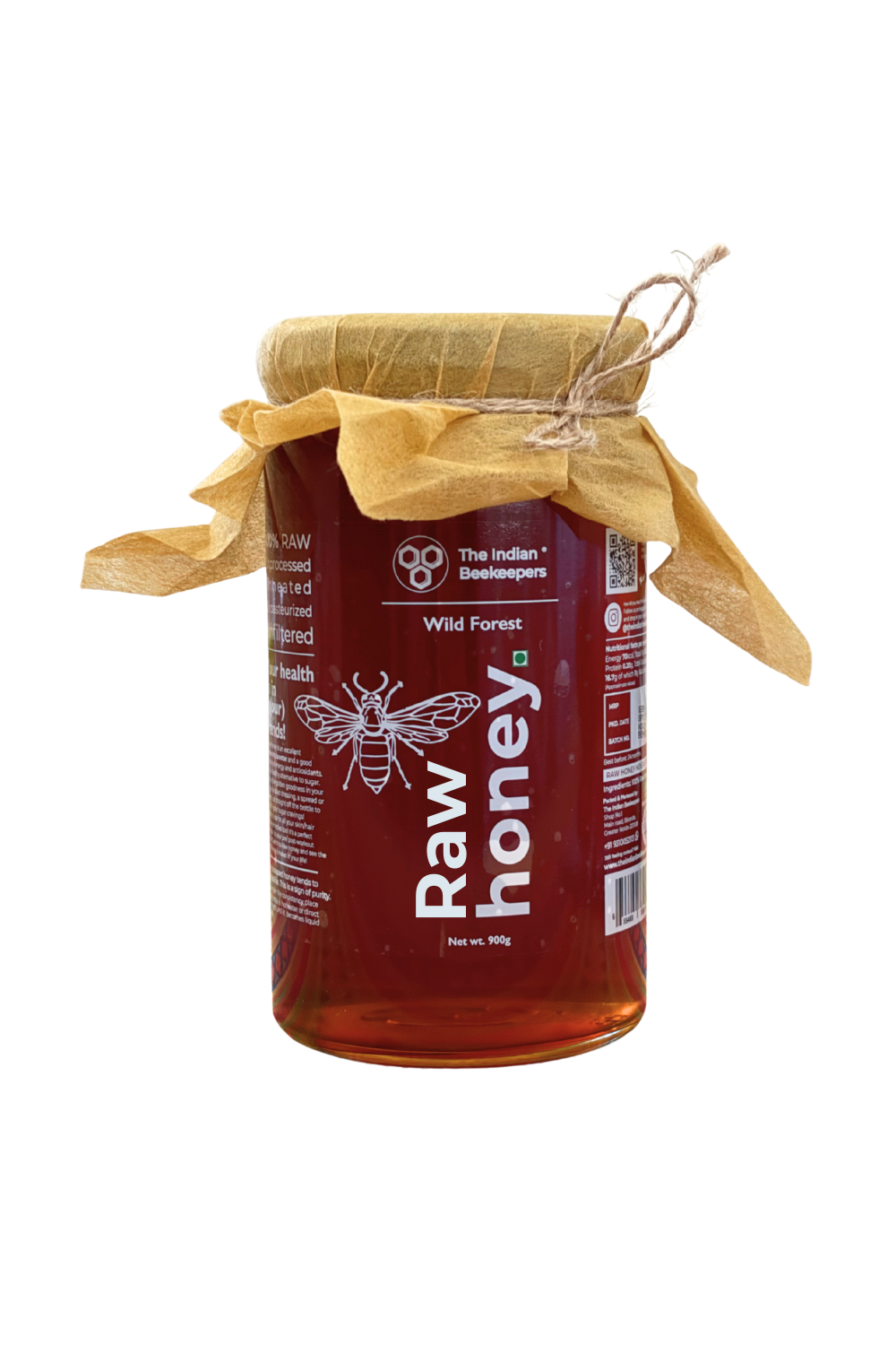 Wild forest raw honey - 900g pack