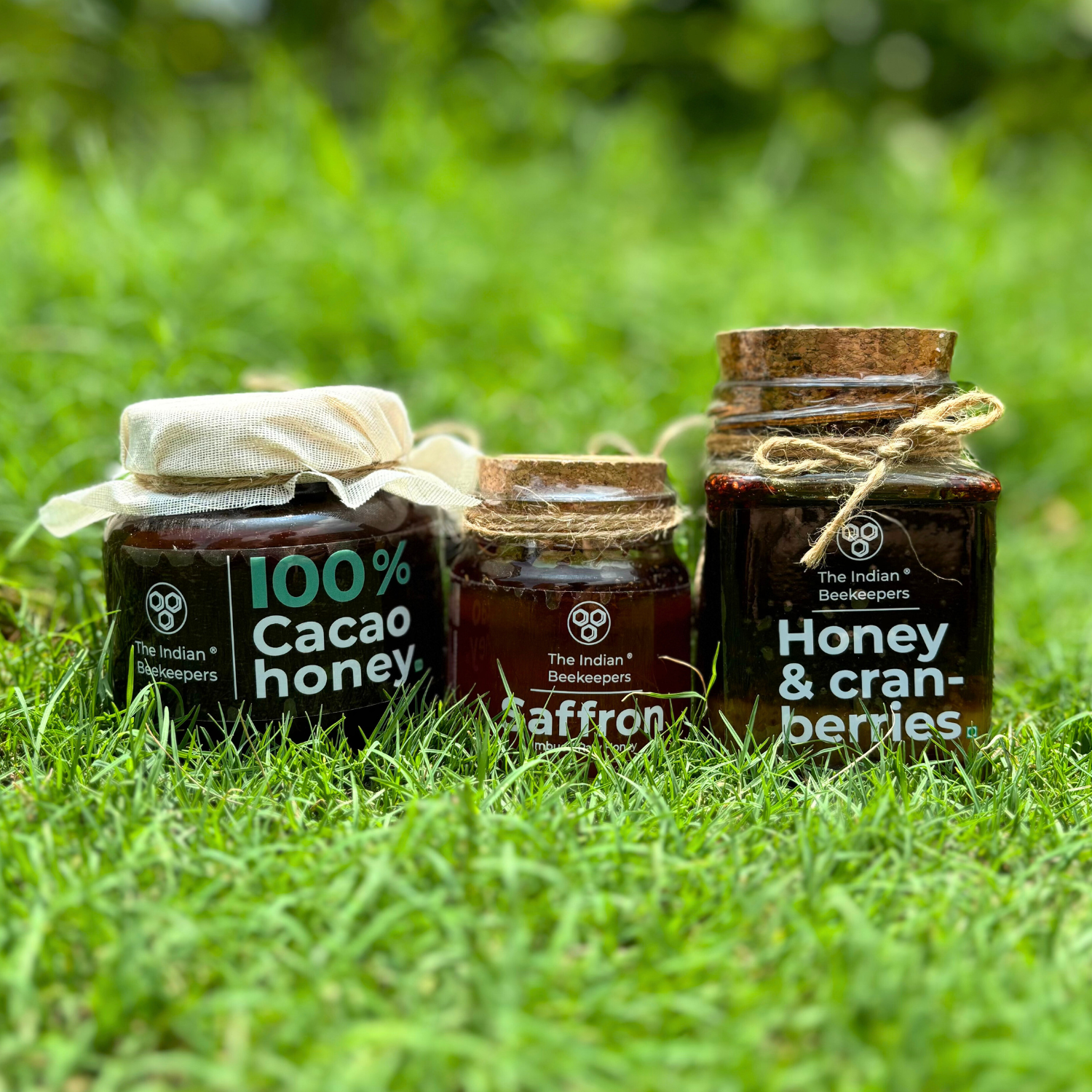 Imbued Honey Combo (Pack of 3)- Cacao, Saffron & Cranberries Honey