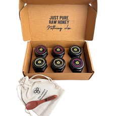 Infused Raw Honey Assorted Box Pack of 6 - 55gm each