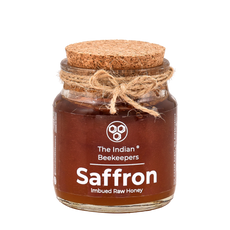 Saffron Imbued Raw Honey- 150gms