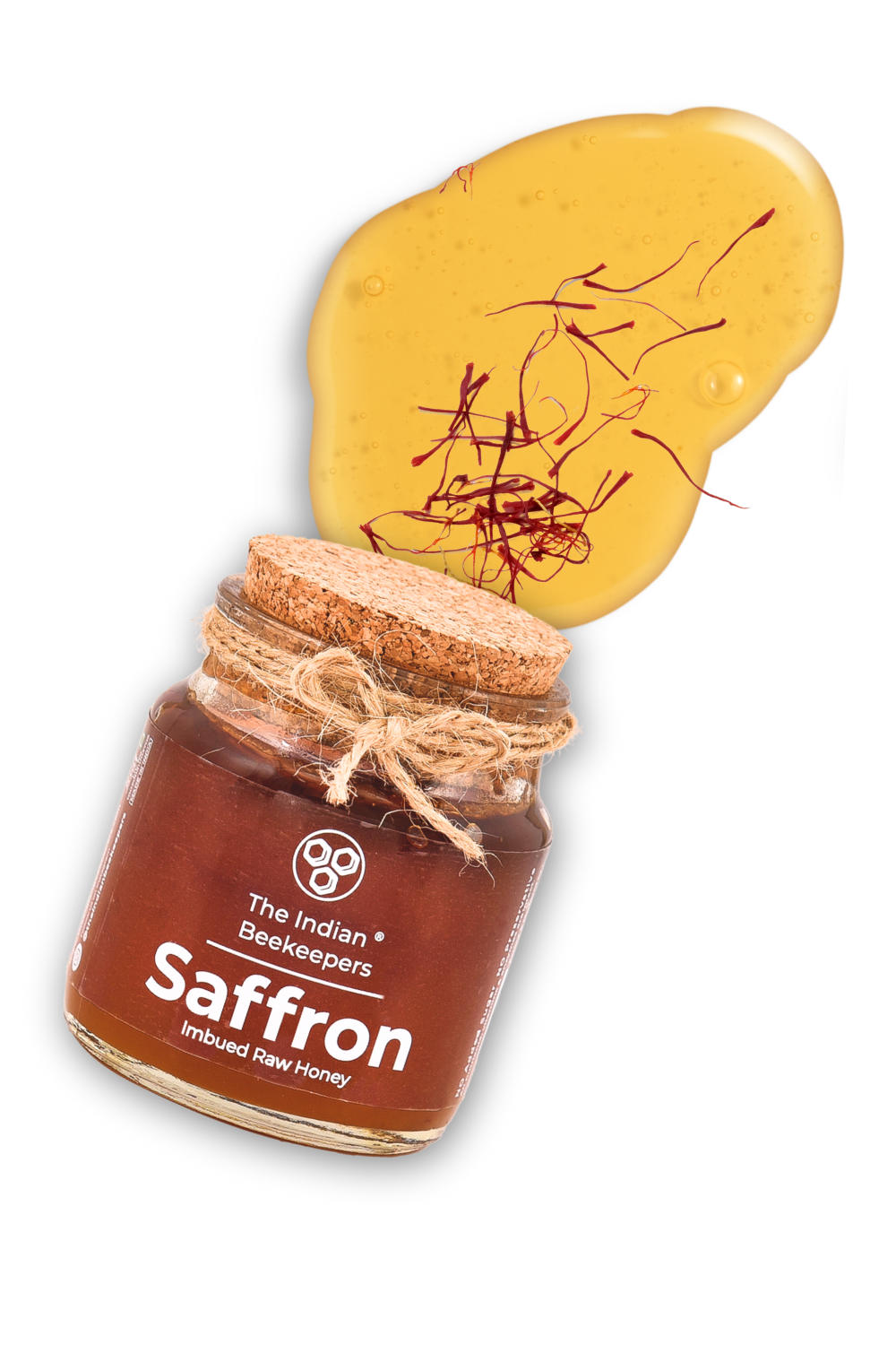 Saffron Imbued Raw Honey- 150gms