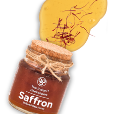 Saffron Imbued Raw Honey- 150gms