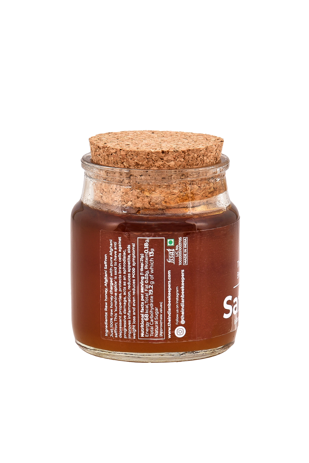 Saffron Imbued Raw Honey- 150gms