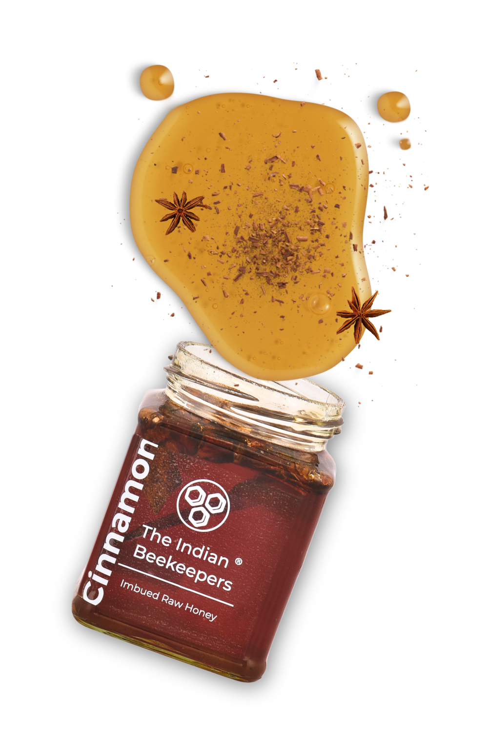 Cinnamon Imbued Raw Honey- 300gms