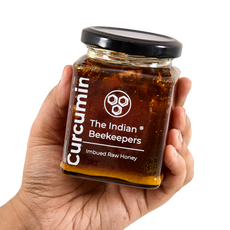 Curcumin Imbued Raw Honey- 300gms