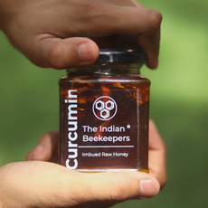 Curcumin Imbued Raw Honey- 300gms