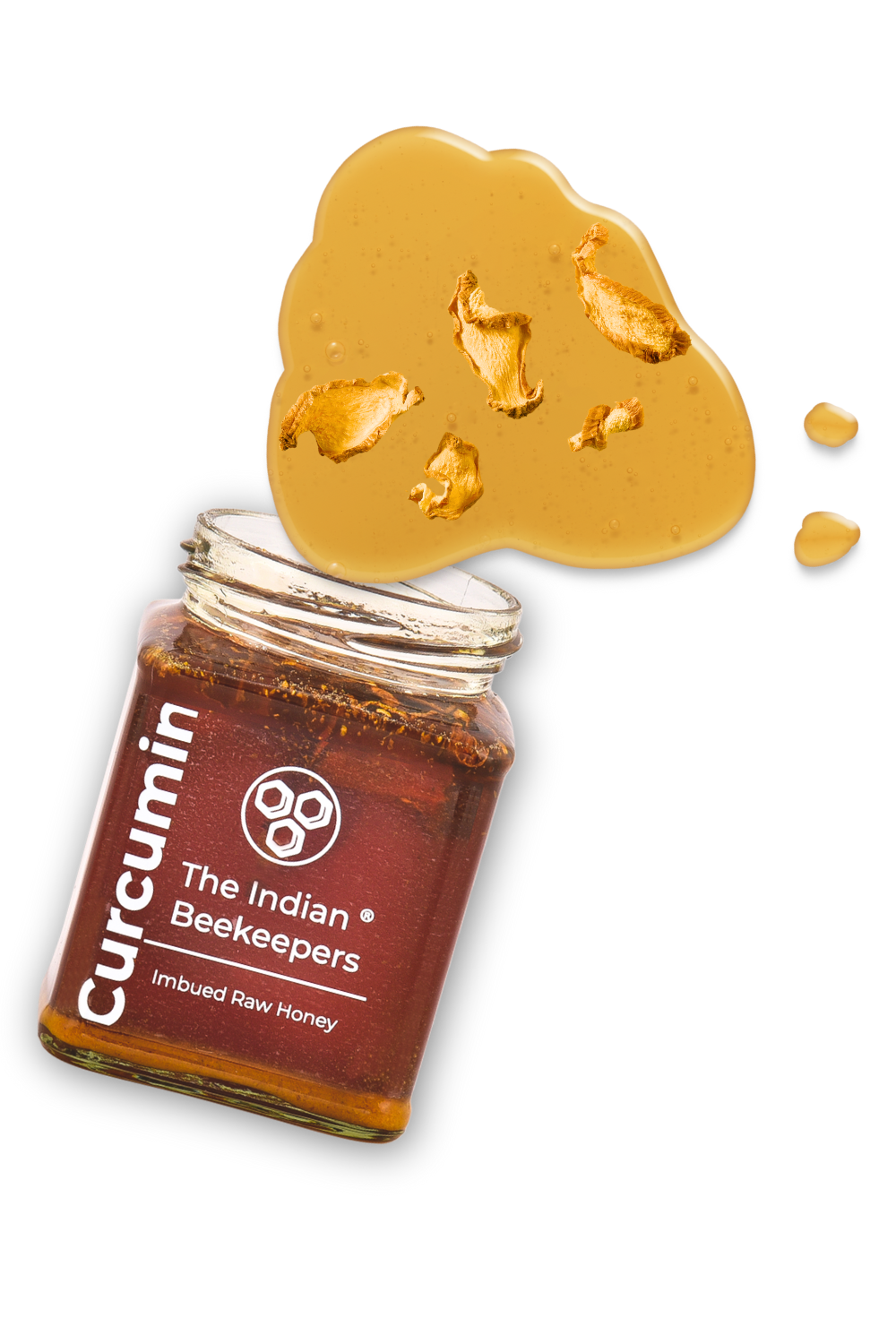 Curcumin Imbued Raw Honey- 300gms