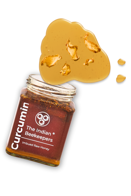 Curcumin Imbued Raw Honey- 300gms