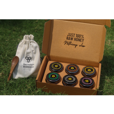 Raw Honey Assorted Sampler Taster Box Pack of 6 - 35gm each