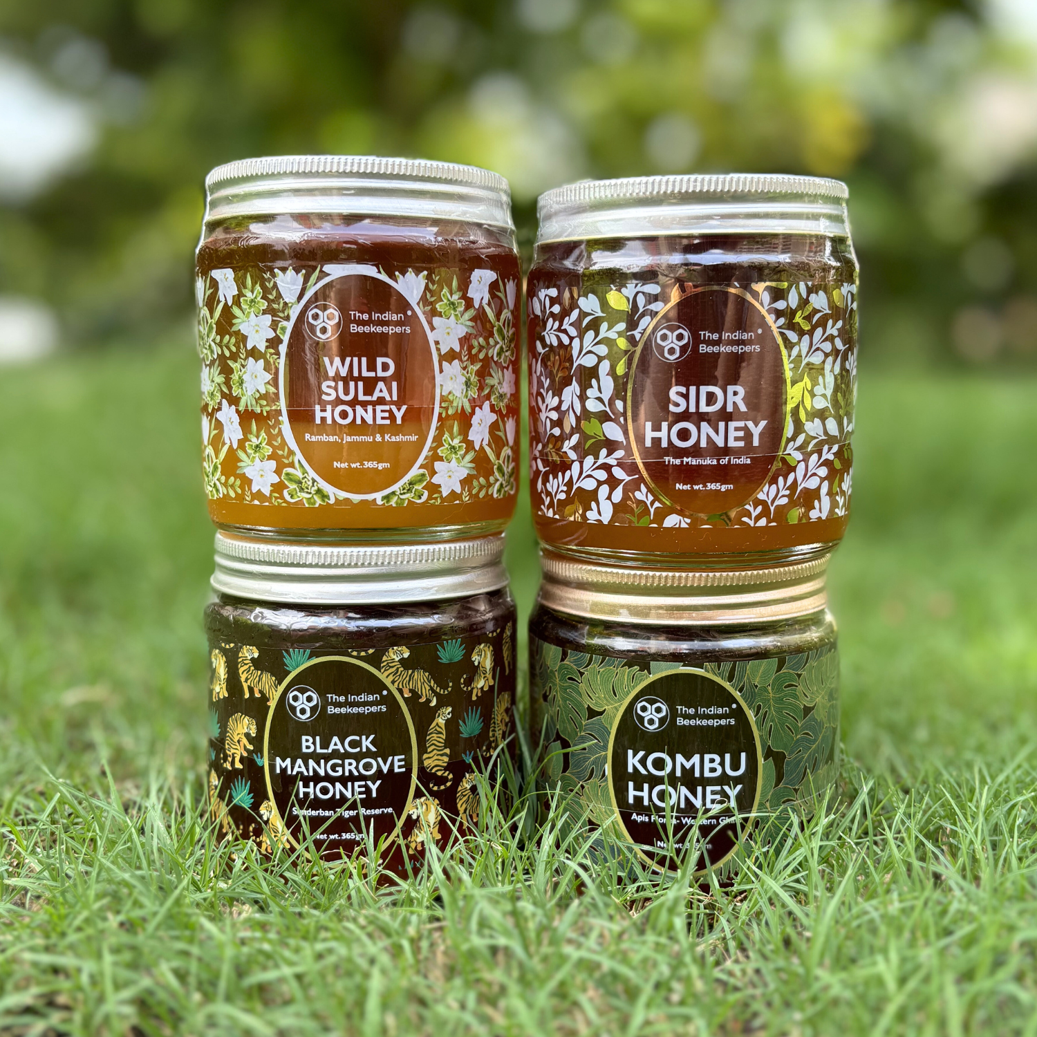 EXOTIC COMBO (PACK OF 4)- Sidr Honey, Wild Sulai, Kombu Honey, Black Mangrove